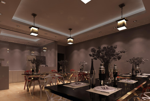 餐廳裝修時(shí)墻布的運(yùn)用十分重要
