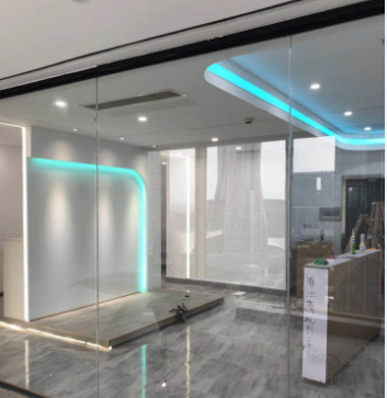 辦公室前臺(tái)展臺(tái)裝修