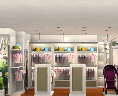 家居母嬰用品店裝飾