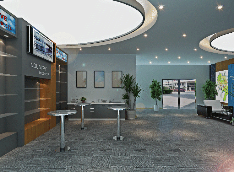 廠房產品形象展廳裝飾