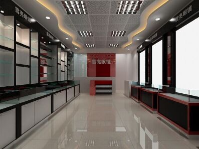 眼鏡店裝飾