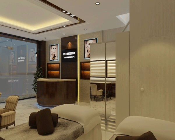 美睫美容店裝修設計